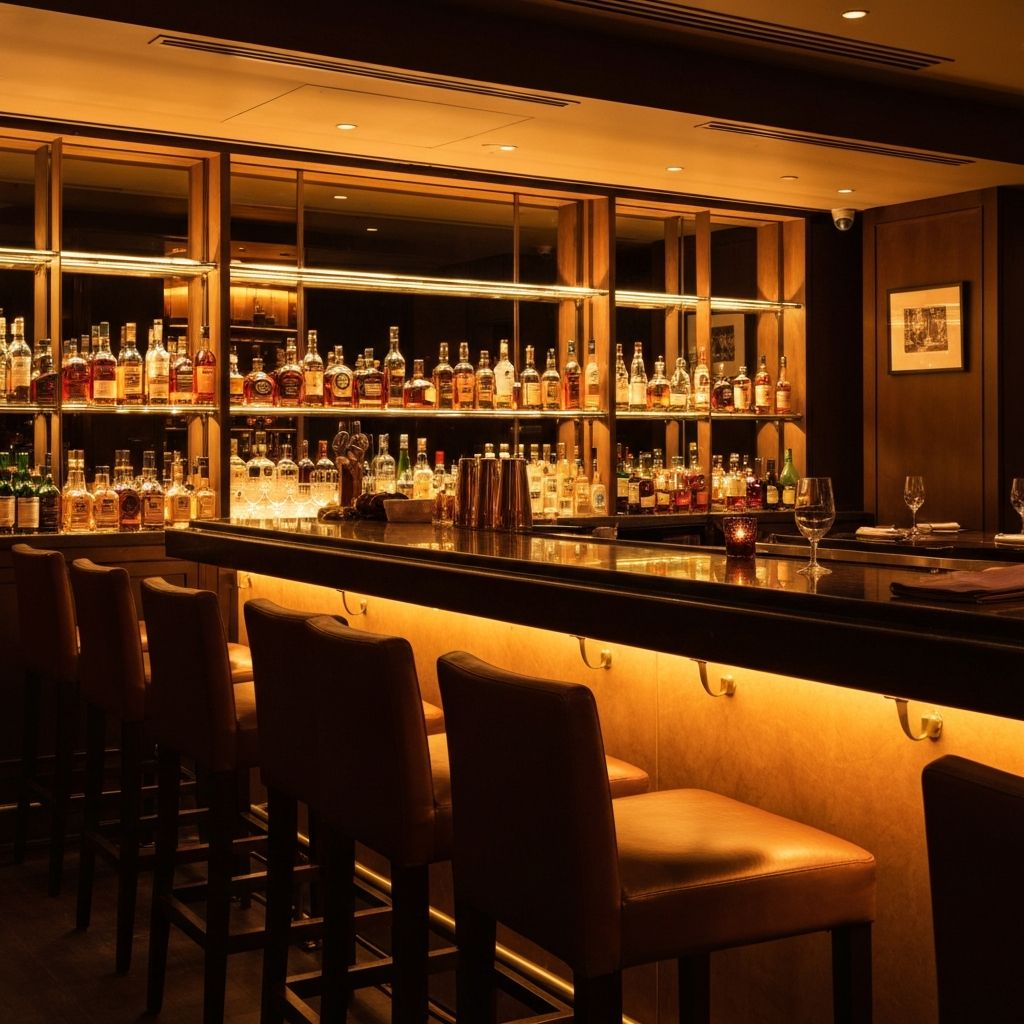 Ambiente do restaurante O Refúgio